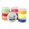 Pâte à modeler perlée Foam Clay - Lot de 10 - 10 x 35 g - Couleurs assorties