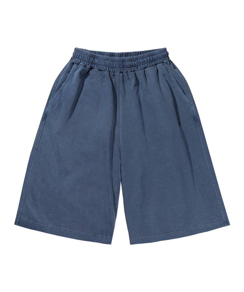 GAINSBORO Pigment Sweat Shorts_Vintage Blue