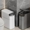 Бытовые мусорные баки для ванной комнаты, туалета, щелевые мусорные баки для гостиной, спальни, большой емкости с крышкой, бочка для хранения, корзина для бумаг