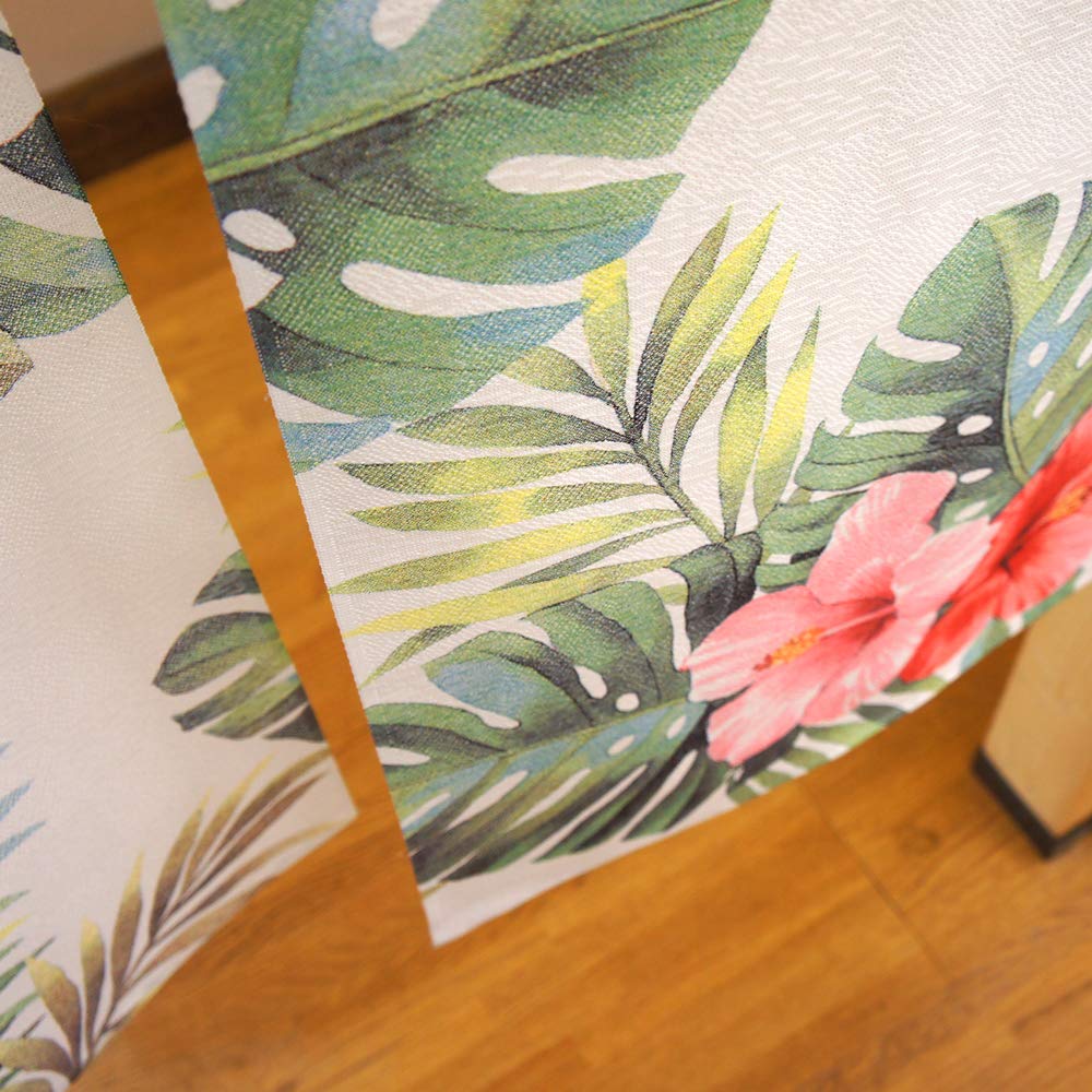 Noren Kobo Тропический Гавайский Монстера 85см Шириной x 150см Конфиденциальность Комнаты Тукан Молокаи 11674 Норэн, Гобелен, Длинный, Разделитель, Ширма, Занавеска для Половины Комнаты,