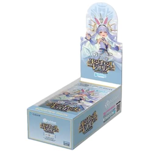 Hololive Card Game Booster Pack Enchant Regalia BOX (Shrink-wrapped, Unopened)