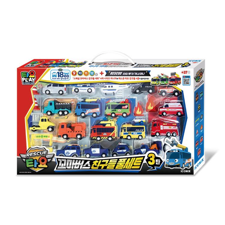 Tayo Mini Car Full Set Часть 3, корейские игрушки