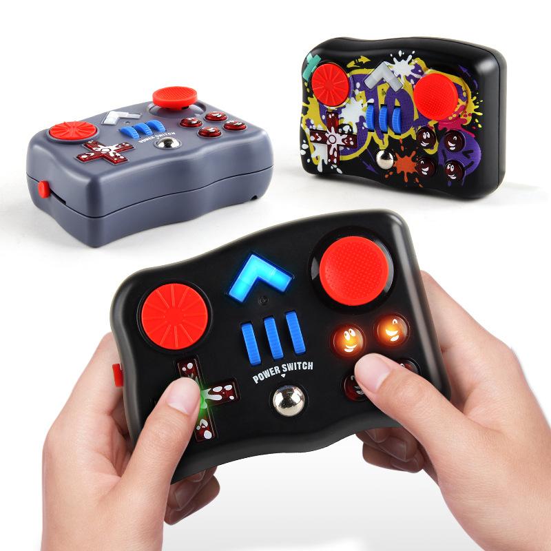 Декомпрессионная ладонь Кончик пальца Игровая ручка Ладонь Хомяк Моделирование Гонки Звук Заряд Звук Декомпрессионная игровая машина