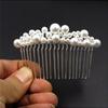 1 PC Women Handmade Hair Ornaments Haircomb Hairwear Bride Barrette Bridal Headpiece Pearl Hairpin