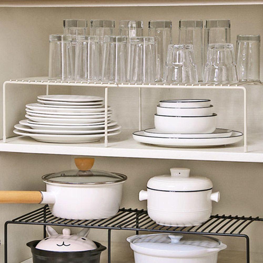 Стабильная кухонная полка, регулируемая растягивающаяся железная полка для хранения, сушилка для посуды, ванная комната