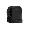 Coach 15 Solid Color Letter Logo Zipper Camera Bag Men Shoulder Bag Black CJ736-BLK