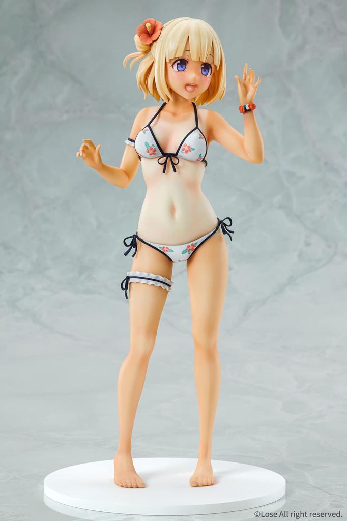 Maitetsu Hinai Paulette Bikini Sunburn Scale PVC Painted Finished Figure Q-six Ver. 1/6