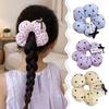 Ornament Hair Band Elastic Hair Tie Ring New Flower Scrunchies  Daily Accessories