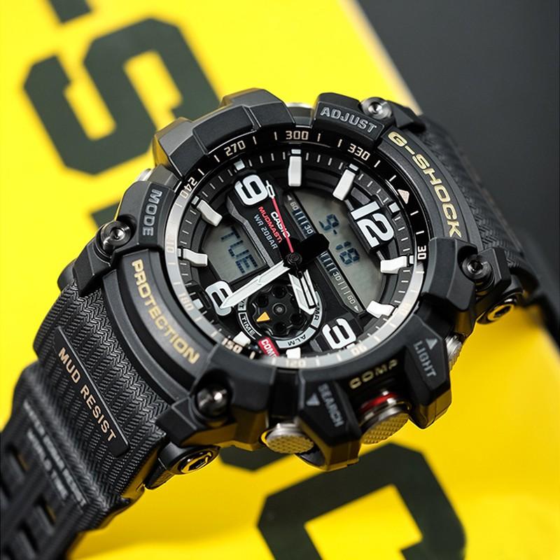 Casio G-SHOCK Серия Land Сяониван Сяониван Водонепроницаемые Многофункциональные Кварцевые Часы Кварцевый Механизм Ремешок из Смолы Японский и Корейский GG-1000-1APR