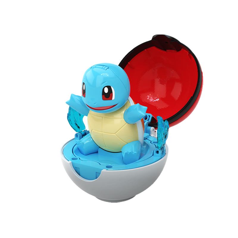 6 styles Pokemon Figure Bulbasaur Eevee Charmander Meowth Squirtle Pikachu action Pokeball elf Ball Toy action Doll kids gift