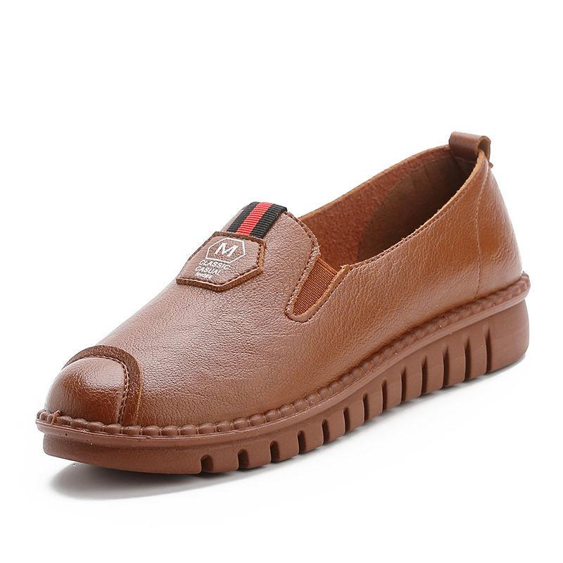 Mocasines Classic Women Flat Shoes Woman Soft Casual Shoes Genuine Leather Flats Ladies Shoes Non Slip Female Casual Flat Shoe