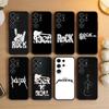 Чехол для телефона ROCKSTAR для Samsung S26, S25, S24, S23, S22, S30, S21, Ultra, Plus, FE 5G Черный Мягкий Чехол