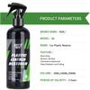 50ml Plastic Renovator Car Plastic Leather Renovator Back To Black Car Care Leather Repair Spray Polishing Interior Cleaning
