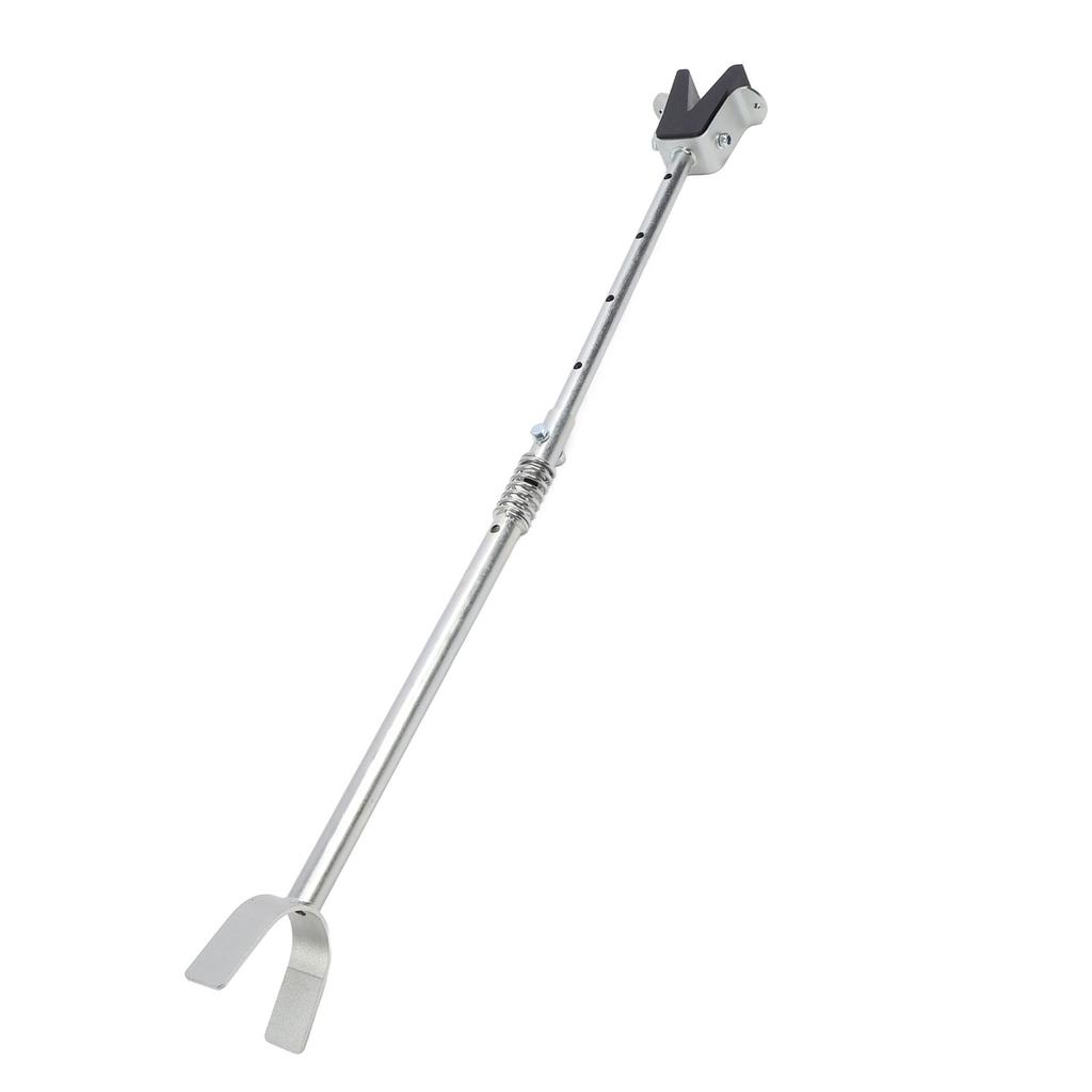 Boat Transom Saver with Spring 20.28 To 28.94in Adjustable Secure Engine Roller Trailer Mounts Outboard Motor Support