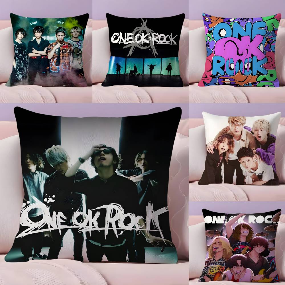 ONE OKBand O-ONE OK R-ROCK Ambitions Pillow Case Ultra Soft Skin Friendly Fabric Cloud Like Comfort & Concealed Zipper