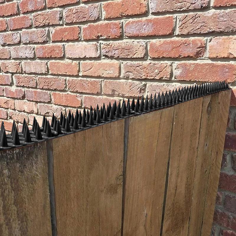 Пластиковые шипы для защиты от птиц, шипы для ограждения двора, шипы для защиты от восхождения
