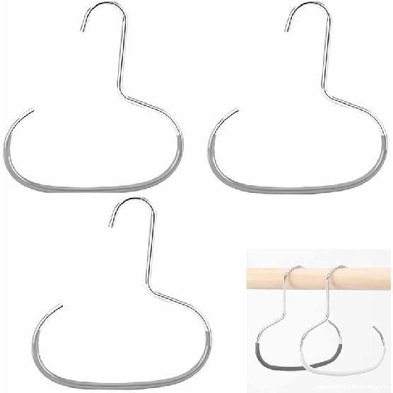 Durable Steel Hangers: Maximize Closet Space with Versatile Storage, Hat Organizer, Stainless Hat Hanger, Hats Rack Closet Organizers Clothes Storage