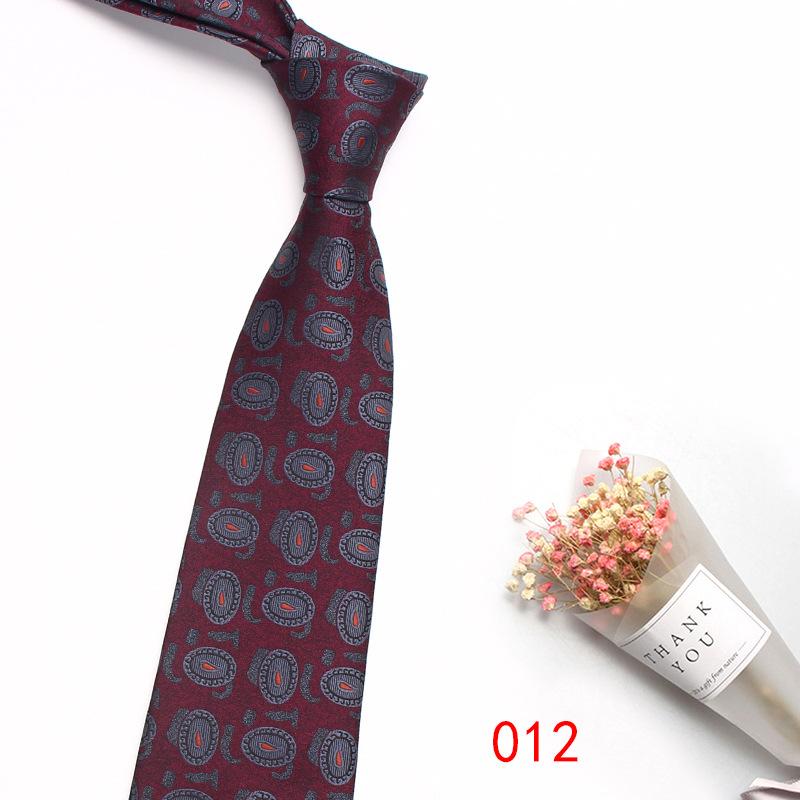 Галстук бордовый ретро мужской свадебный галстук жениха пряжа полиэстер шелковый деловой галстук