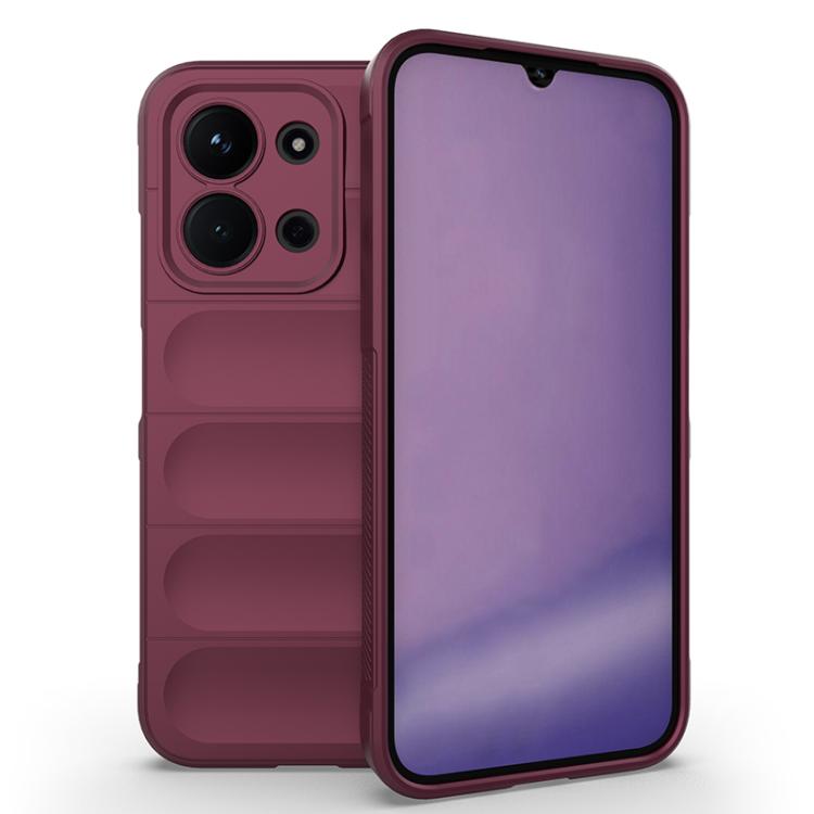 Magic Shield TPU + Flannel Phone Case