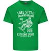 Freestyling Snowboarding Snowboard Unisexs Light Cotton TShirt