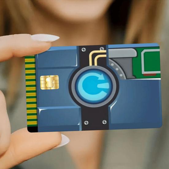 37386 листов наклеек для кредитных карт, крафт-бумага, легко наносится, гладкая поверхность, карта