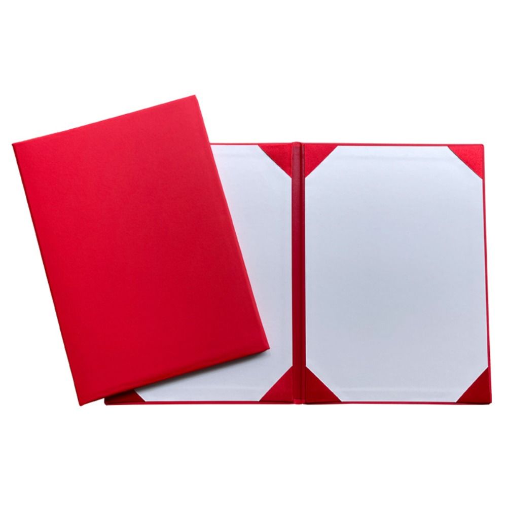 Poetry Reading A3 A4 Art Paper Hardcover Signing Contract Certificate Cover Wedding