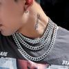 12 .5mm Iced Out Mens Chains Hip Hop Womens Jewelry Fashion Diamond Cuban Chain Necklace Ice Jewelry For Men Cuban Link Chain
