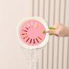 Fruit Drainer Basket -Hidden Folding Handle Drain Switch Expandable 2-In-1 Dust-Proof Thickened Dewatering Dishwashing Basket