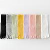 Five-Finger Socks Women'S Spring And Autumn Mid-Tube Socks Cotton Deodorant Sub-Toe Socks Season Boneless Stockings