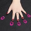 26PCS/set Nail Polish Applicator Aid Nail Art Tools Gel Nail Polish Anti-Spill Stickers Nail Edge Clips