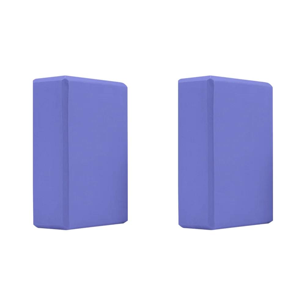 Блок для йоги из ЭВА Нескользящие кирпичи для баланса для йоги Влагостойкие блоки для йоги высокой плотности Блоки для йоги для формирования тела для йоги пилатеса