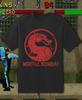 Футболка с классическим логотипом Mortal Kombat Размеры для взрослых и подростков до 6XL Быстрая доставка!!