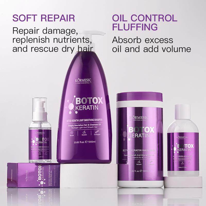 KORMESIC Кератиновый шампунь-маска для волос большой емкости