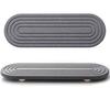 Anti-Slip Kitchen Sink Mat with Leak-Proof Groove Design Quick Drying Diatomaceous Earth Stone Tray