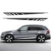 170 см x 11 см Наклейки на бок кузова автомобиля Спортивные гоночные графические наклейки Полосы для автомобиля Виниловые наклейки ПВХ Декоративные наклейки на кузов автомобиля Аксессуары