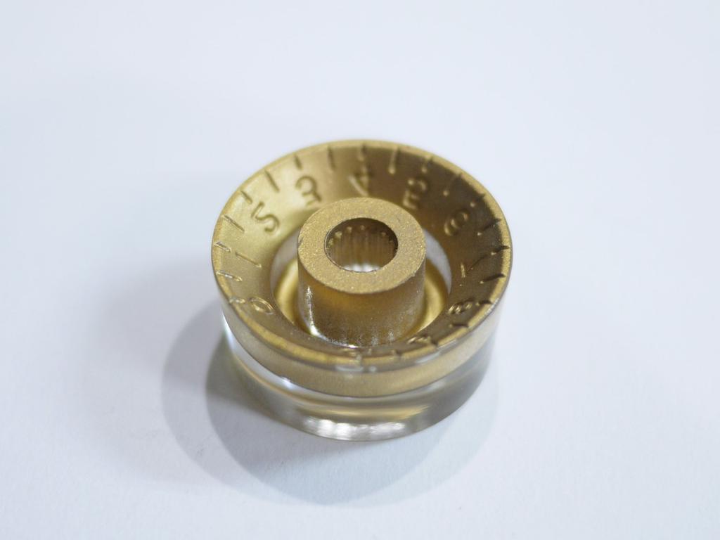 Ручка скорости с рельефными буквами для набора гитар Gibson mm, сделанных в Японии [GP FACTORY], золотая, 2, размер, GPF-KP-ESPD-GLD-2P