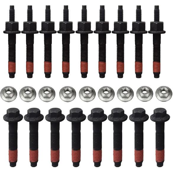 Exhaust Manifold Bolt & Nuts for Jeep Commander Grand Cherokee Dodge Ram 1500 2500 3500 Pickup Chrysler 300 Aspen 5.7L V8 6509544AA 03309