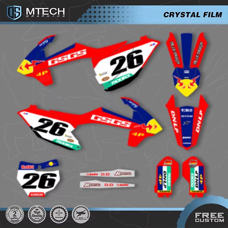 DSMTECH MOTO New Style Custom Team Graphics Decals Stickers Kits For GASGAS MC85 2021 2022 001