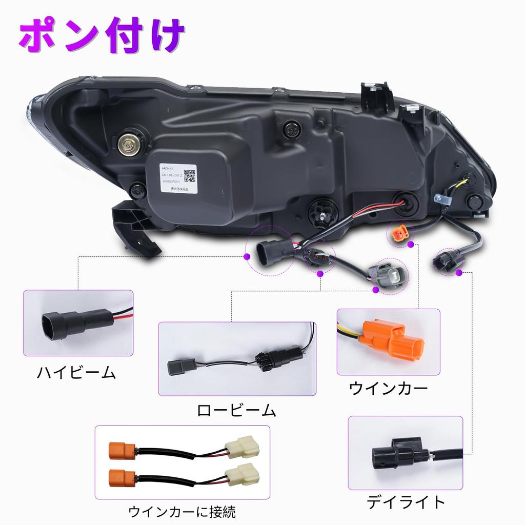 YUANZHENG Honda Civic 8-го поколения FD2 Type R фара FD1 FD2 FD3 карманный двойной проектор все светодиодные открывающиеся плавные поворотники прозрачные линзы для