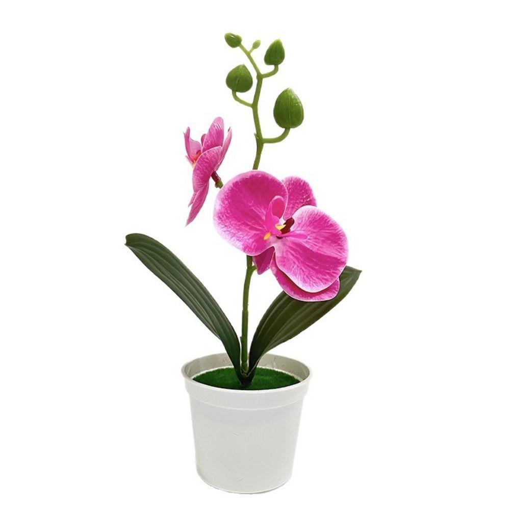 Artificial Artificial Orchid Bonsai Artificial Flower Bonsai  for Home Wedding Decor