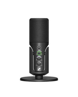 Микрофон Sennheiser Profile USB 700065 для подкастеров, стримеров и игр, в металлическом корпусе со светодиодной подсветкой.