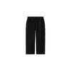 FW22 Однотонные свободные зауженные повседневные брюки унисекс, черные H63074