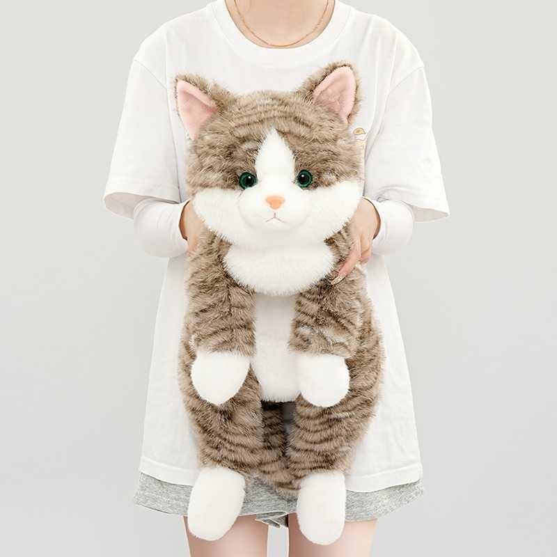 Plush Cat Toy Cartoon Stuffed Animal Doll Cute Kids Birthday Gift Decoration