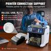 VEVOR Money Counter Machine, Bill Counter with Mixed Denomination, 2CIS, SN, UV, IR, MG, DD Counterfeit Detection, Multi Currency