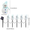Christmas Path Lights, Solar Powered, Multipurpose Walkway Decorations for