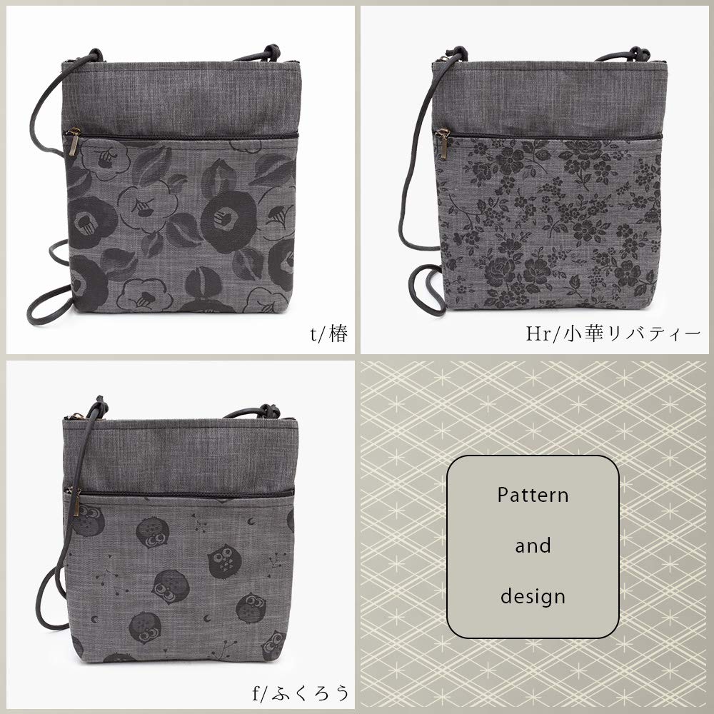 Сделано из японского древесного угля бинчотан, легкая мини-сумка через плечо [creareki], женская, пошет, кроссбоди, маленькая, легкая, Япония, стиль, чернила, окрашенная,