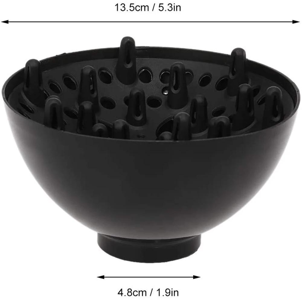 Вьющиеся волосы в форме воронки, прочный уход, нейлоновый аксессуар для укладки, многофункциональный парикмахерский фен, диффузор, насадка для салона, крышка