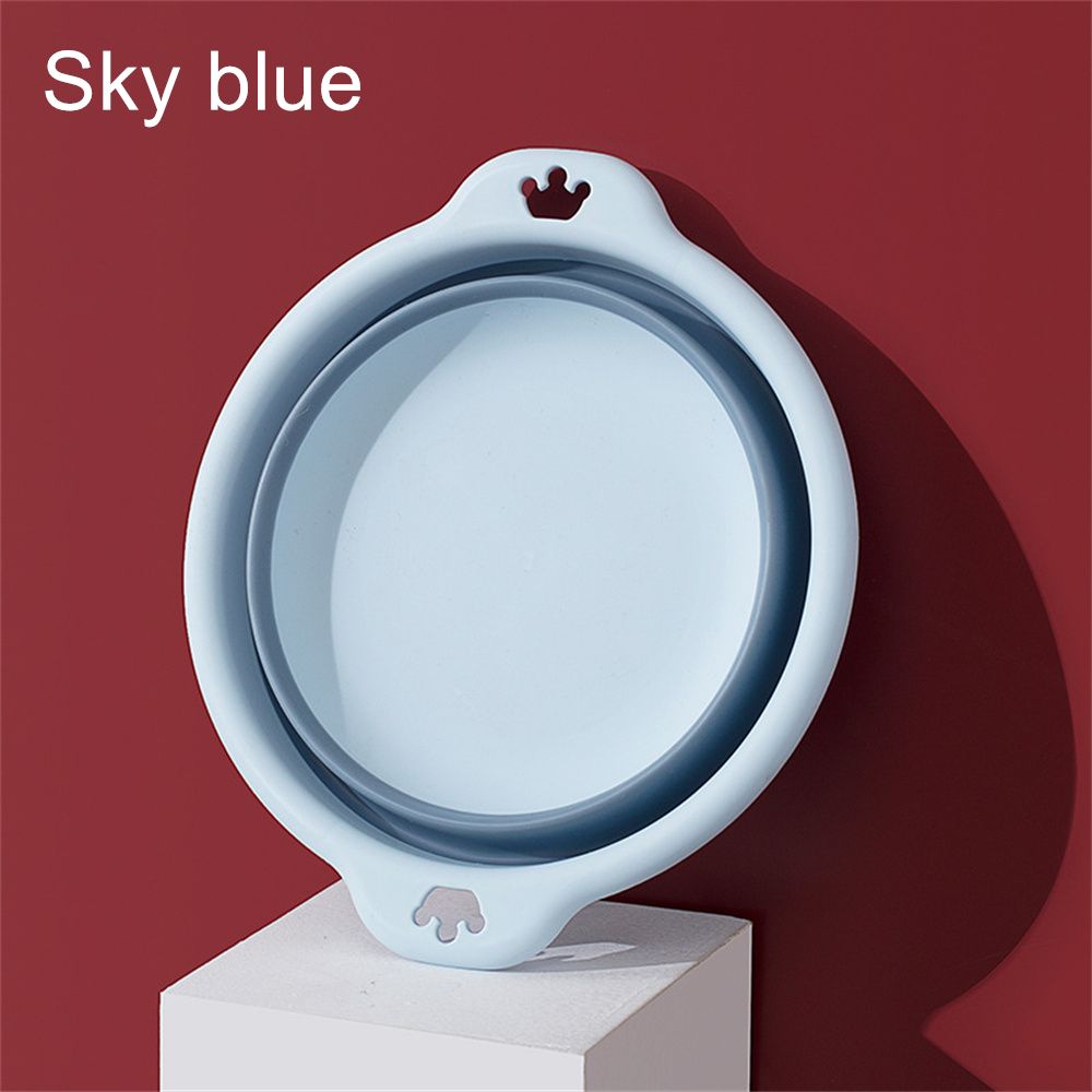 Safe Durable Travel Baby Home Foldable Laundry Basin Wash Basin Portable Laundry Tub