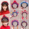 Pearl Chinese New Year Headwear Tang Suit Hair Hoop Hanfu Headwear Beijing Opera Headband  Girls