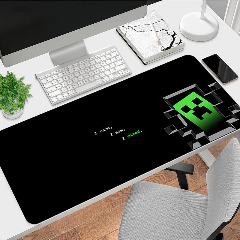 Minecraft Adventure Xl Gaming Mouse Pad Nonslip Rubber Base Stitched Edge Waterproof Desk Mat For Pc Laptop Gamer Office Computer Accessories C92931